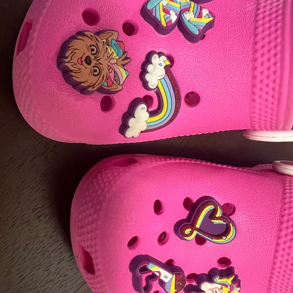 CROCS Shoes Crocs Child Kids Jojo Siwa Cloggirls Pink Charms Poshmark